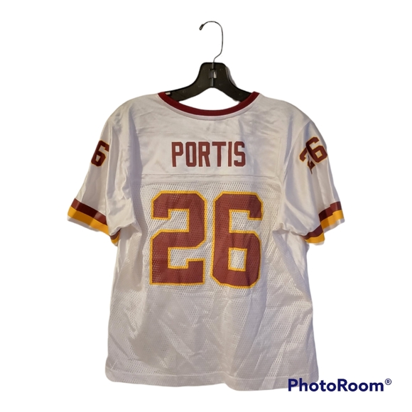 Washington Redskins Clinton Portis White Jersey - Picture 3 of 8